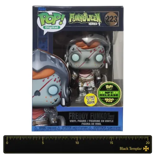 Funko Pop Digital Funkoween Zombie Knight #223 1900 unidades GITD