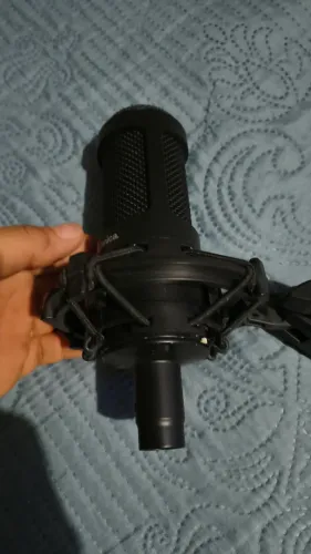 Microfone at2035 áudio técnica