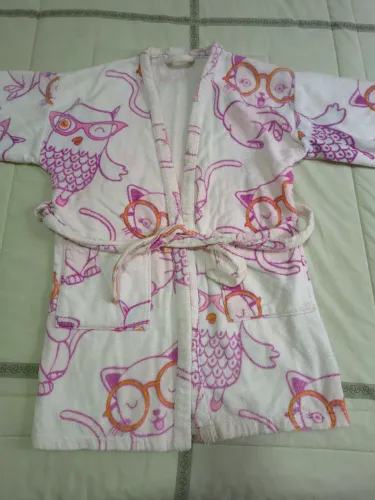 Roupão infantil Tam 8anos Tok stok