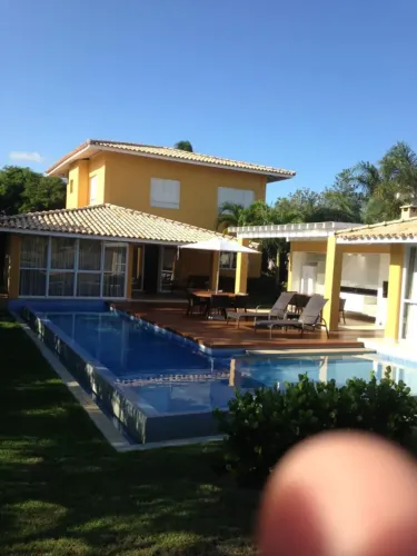 Costa do Sauipe casa 4/4, 4 suítes, área gourmet, espaçosa, piscina, mobiliado - alto padr