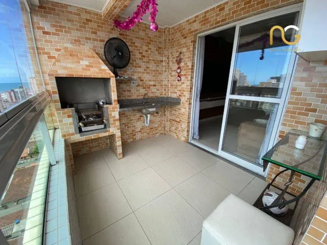 Apartamento à venda, 91 m² por R$ 640.000,00 - Tupi - Praia Grande/SP