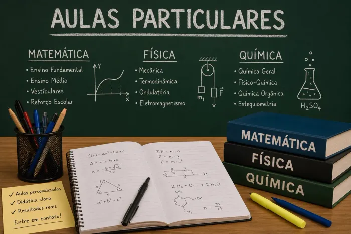 ? Aulas Particulares de Matemática, Física e Química