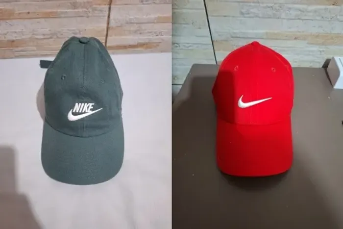 Kit dois bonés nike originais em ótimo estado