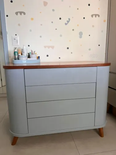 Cômoda Infantil Azul
