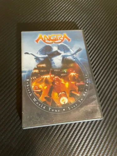 DVD -Angra - Rebirth World Tour - Live In São Paulo Original