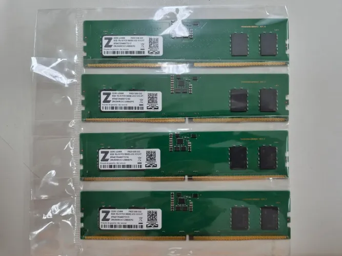Memória DDR5 8Gb 5600Mhz (4 Unidades)