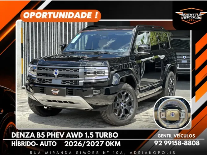 Denza B5 SUV híbrido plug-in 2027