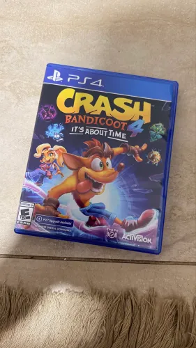 CRASH PS4 - It?s about time - mídia física 
