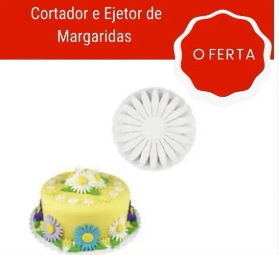 Cortador de Margaridas para Pasta Americana.