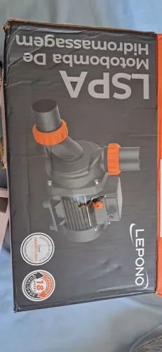Motobomba de Hidromassagem Lepono LSPA 1CV - COM GARANTIANova na Caixa COM GARANTIA