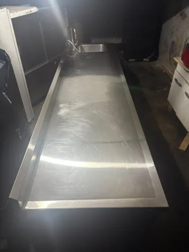Balcão Refrigerado Kofisa 4Portas com Cuba Em Aço Inox 220V