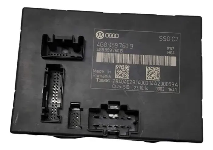 Modulo Banco Motorista Audi A7 2015 4g8959760b