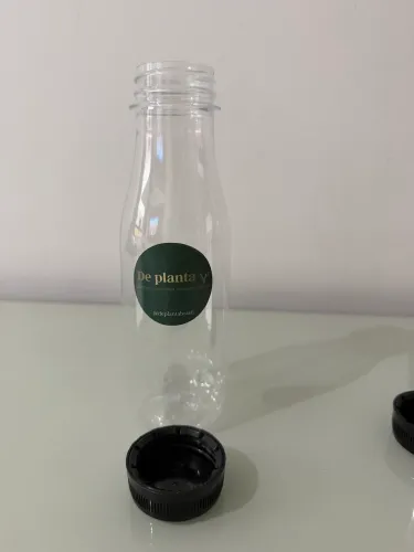 Garrafa plástica com lacre - 10 unidades 