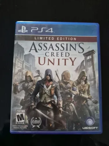 Jogo Assassin's Creed Unity PS4 Mídia Física Original Impecável Usado