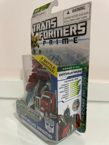 kit Transformers Optimus Prime, autobot commander, series 2:001, 2 battleCannons, original