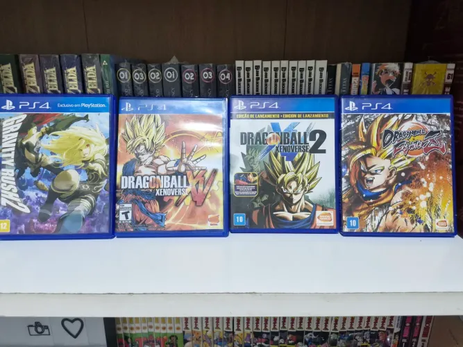 Jogos de PS4 - DBX 1 e 2, GR2 e DB FighterZ