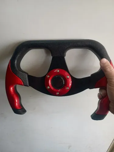 Volante Esportivo F1 32cm Em U Borboleta