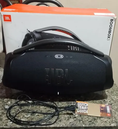 JBL BOOMBOX 3 com caixa e manual VALOR NEGOCIÁVEL