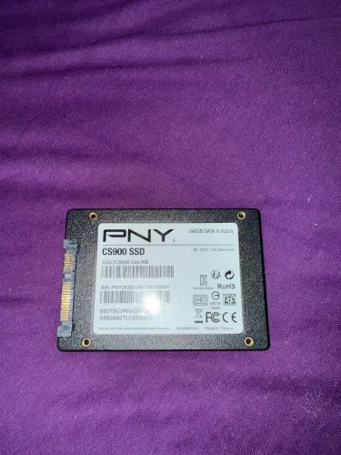 interno PNY SSD7CS900-480-RB 240gb sata III preto