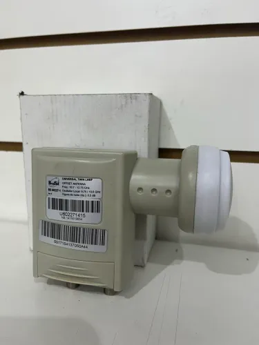 Antena offset twin LNBF Brasil sat