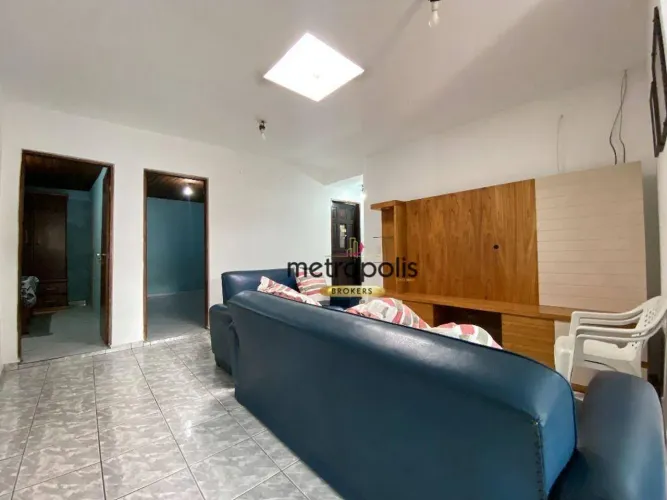 Casa com 3 dormitórios à venda, 114 m² por R$ 691.000,00 - Vila Palmares - Santo André/SP