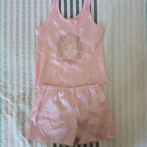 Pijama Infantil Barbie Tamanho 10-11 Anos