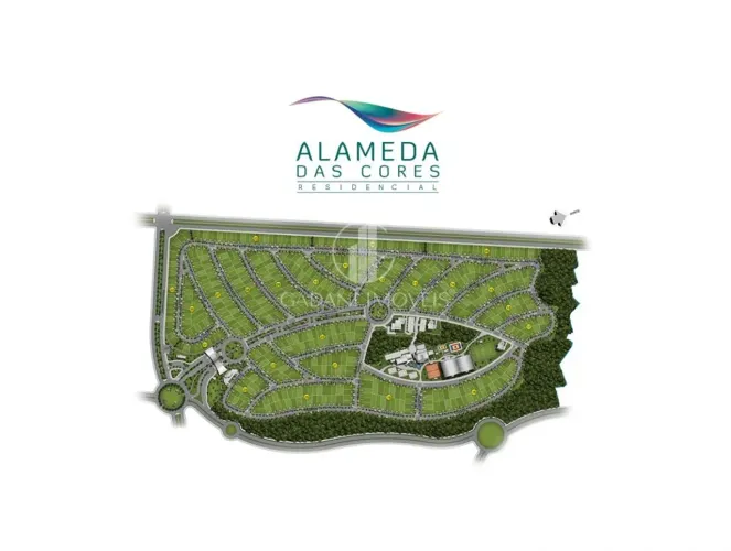 TERRENO DE 302 M² À VENDA POR R$ 325.000,00 NO CONDOMÍNIO FECHADO ALAMEDA DAS CORES EM SIN