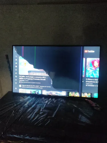 Vende tv Samsung 50 polegadas com a tela quebrada.