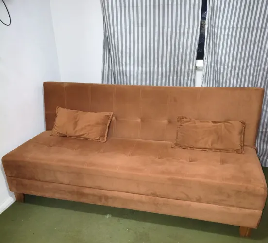 Sofá cama casal - Terracota 