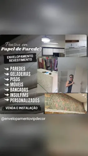 Papel de parede lavável