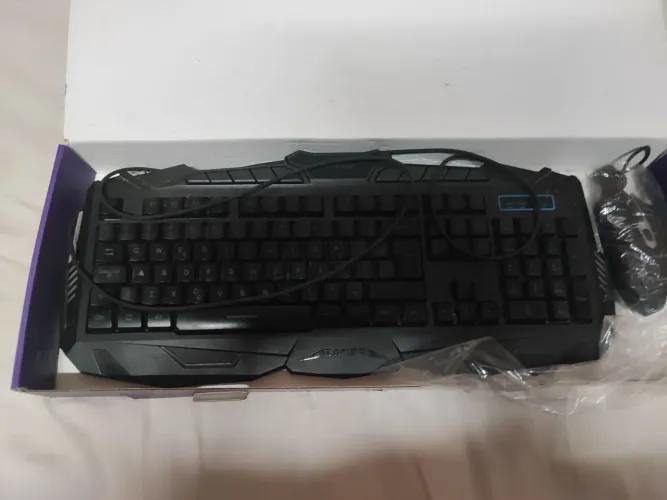 Kit Teclado Gamer com defeito
