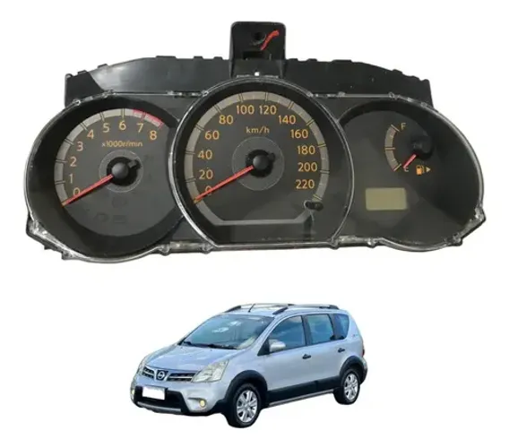 Painel Instrumentos Nissan Livina 1.6 16v 2009 2010 2011 14 Peça 1