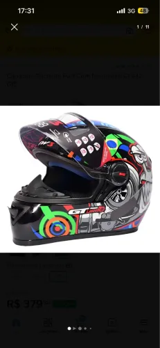capacete FW3