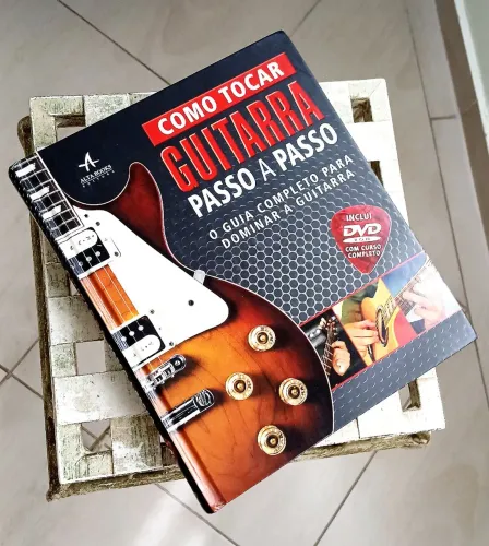 Livro Como Tocar Guitarra Passo a Passo