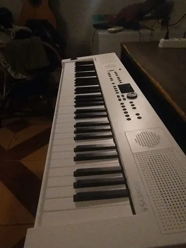 Teclado Roland GO: KEYS 5 branco seminovo