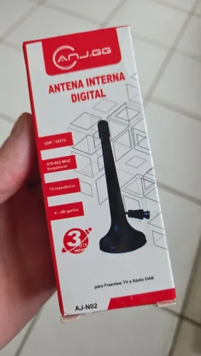 Antena interna para TV Digital (Nova) Não entrego