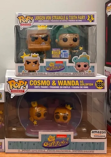 Funko Pop! Jorge e Tooth Fairy / Cosmo e Wanda as goldfish