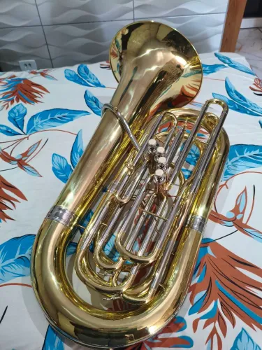 Tuba dolhpin 3/4, 4 pistos, SIB zerada