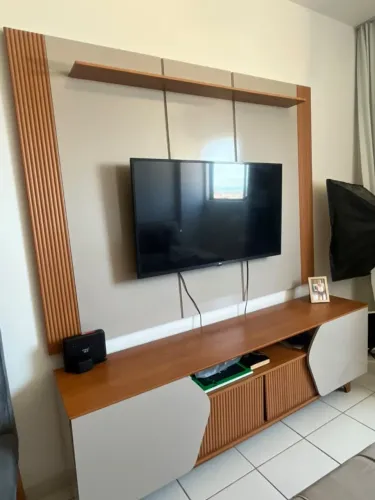 PAINEL RIPADO COM RACK