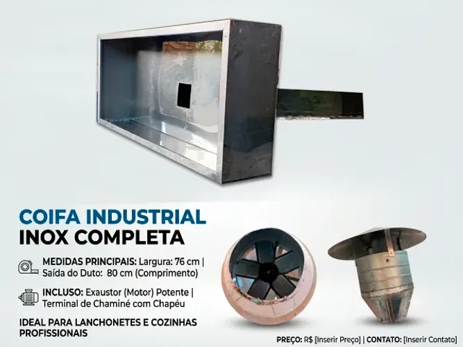 COIFA INDUSTRIAL INOX