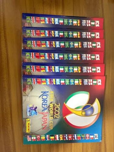 Álbum Copa do Mundo 2002 VAZIO à venda