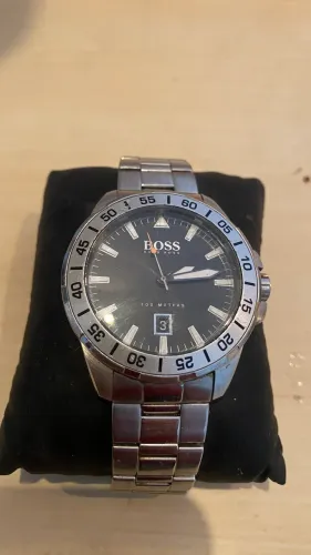 relogio hugo boss masculino prata