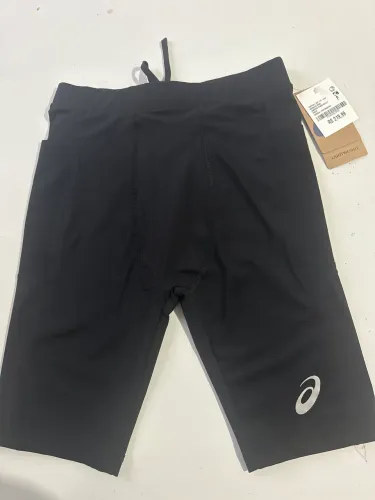 Bermuda de corrida asics preta tamanho p novo nunca usado