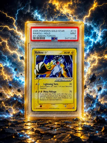 Raikou gold star psa 9