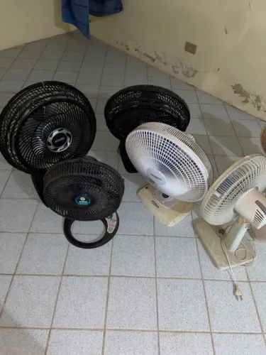 Ventilador quebrado 