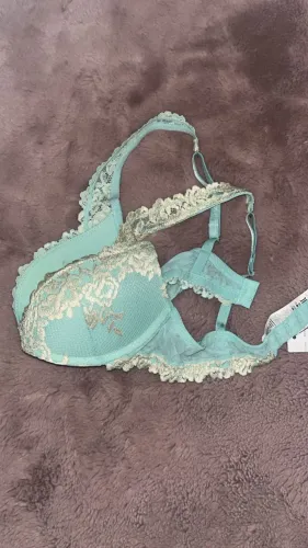 Sutiã Intimissimi Original Renda Verde Glacier - NOVO Tam 40