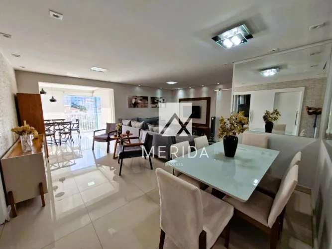 Apartamento com 3 dormitórios à venda, 124 m² por R$ 1.542.000,00 - Campestre - Santo Andr