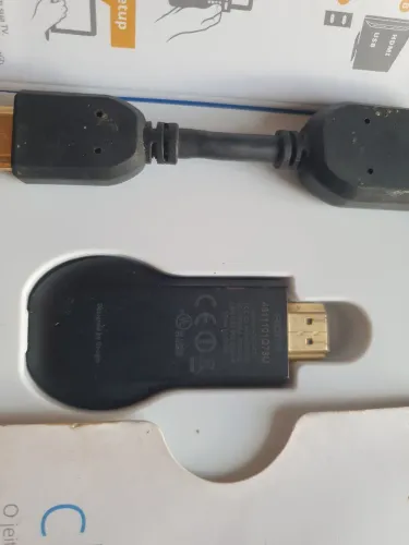Google Chromecast 1th original usado na caixa 