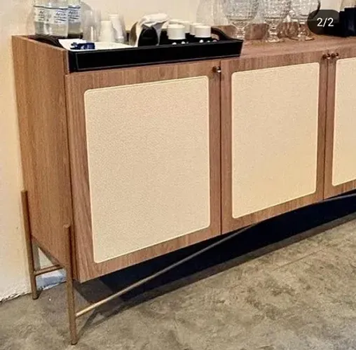 Balcão Buffet Estilo Escandinavo/3 portas/183LX8AX37,5P, R$2.539,23!