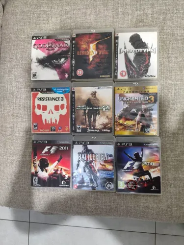 Vendo lote de jogos ps3